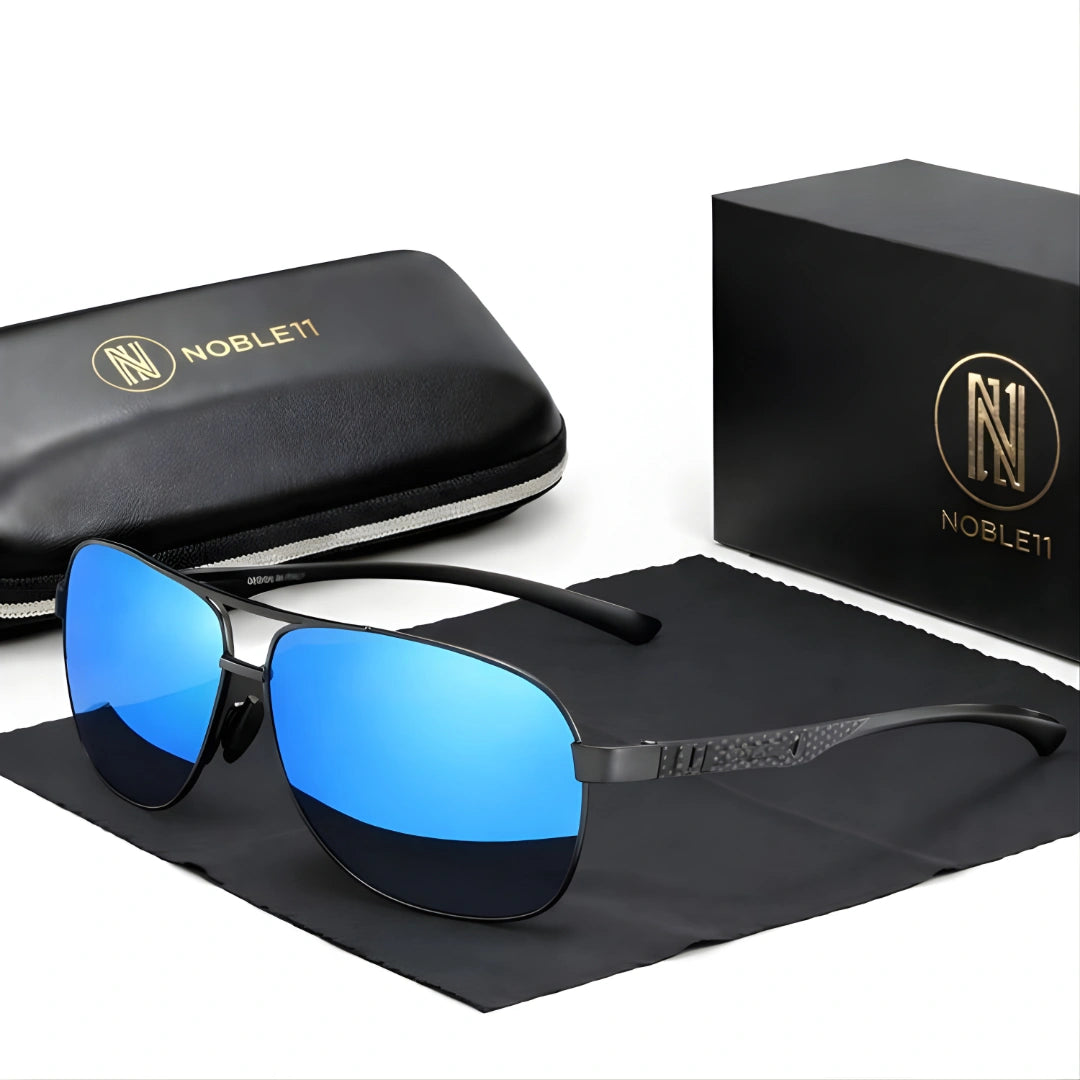 Noble11 Atlas Sonnenbrille – Saphir Blau, polarisiert, UV400