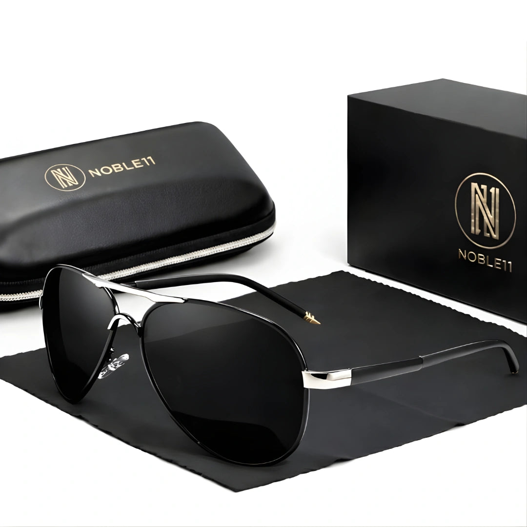 Noble11 Sirocco Sonnenbrille – Obsidian, polarisiert, UV400