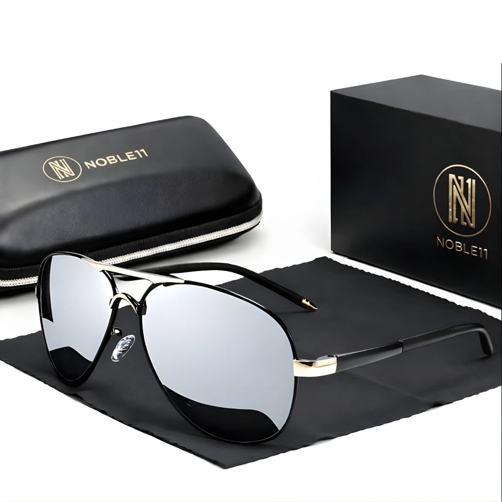 Noble11 Sirocco Sonnenbrille – Spiegel Silber, polarisiert, UV400