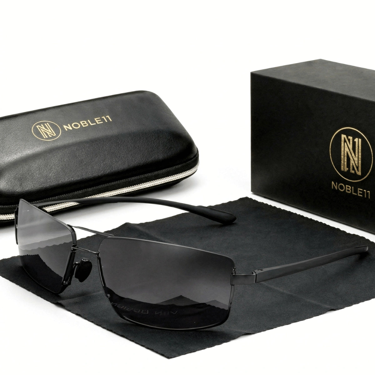 Noble11 Tyrant Sonnenbrille – Mitternacht, polarisiert, UV400