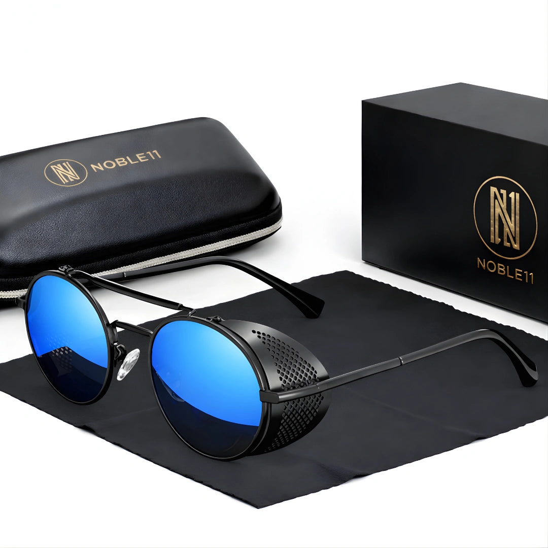 Noble11 Vektor Sonnenbrille – Kobalt Blau, polarisiert, UV400