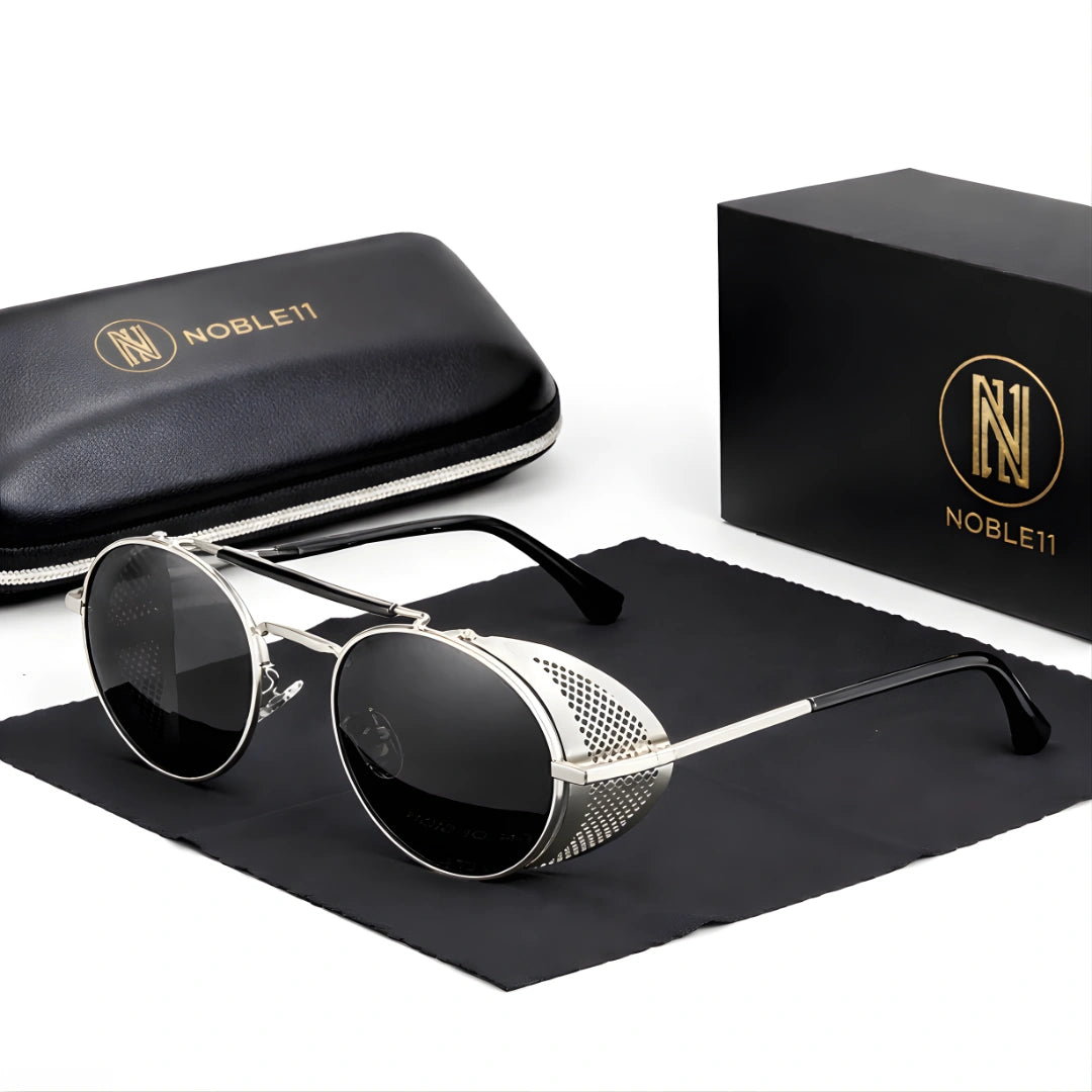 Noble11 Vektor Sonnenbrille – Silberne Asche, polarisiert, UV400