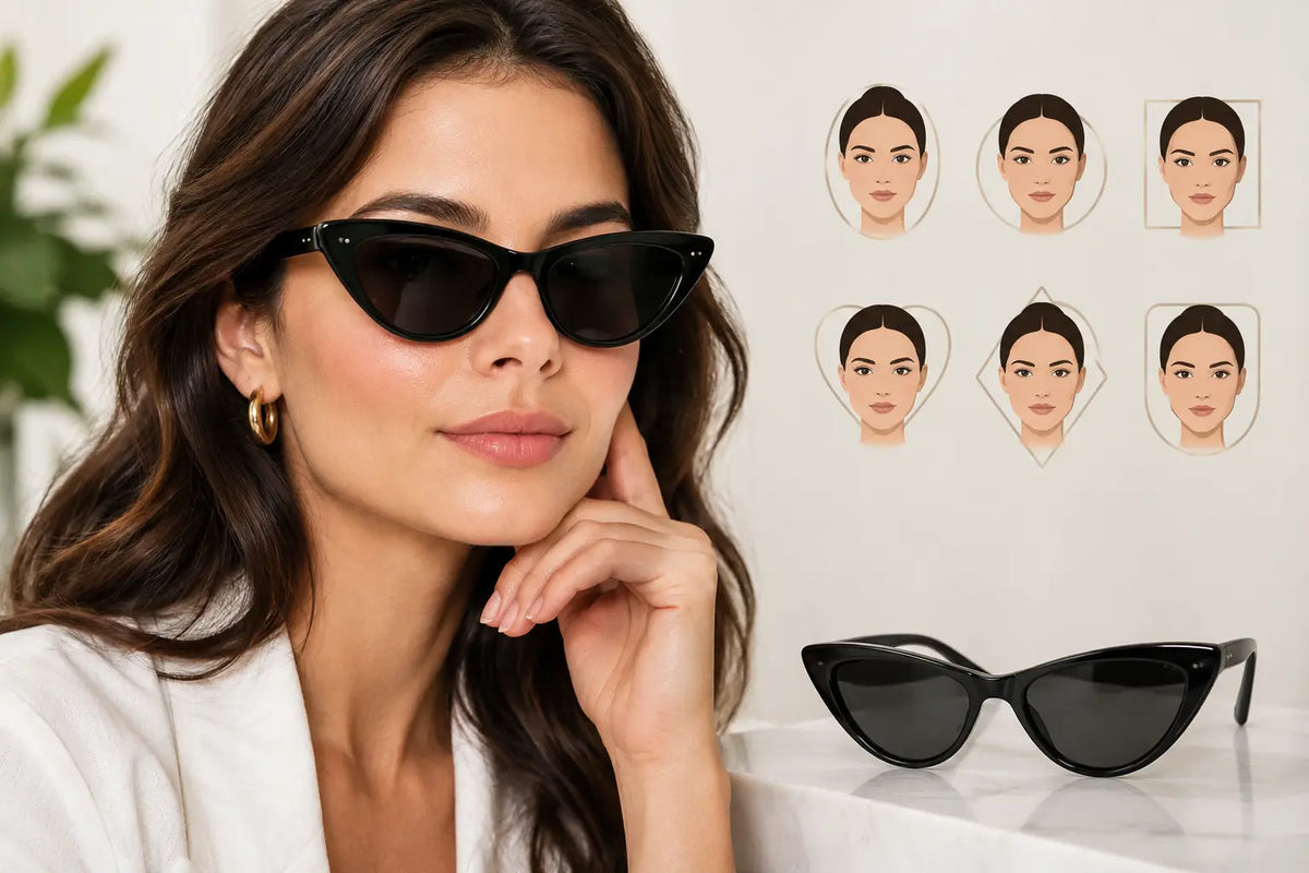 Cat Eye Sonnenbrille: Welche Gesichtsform passt?