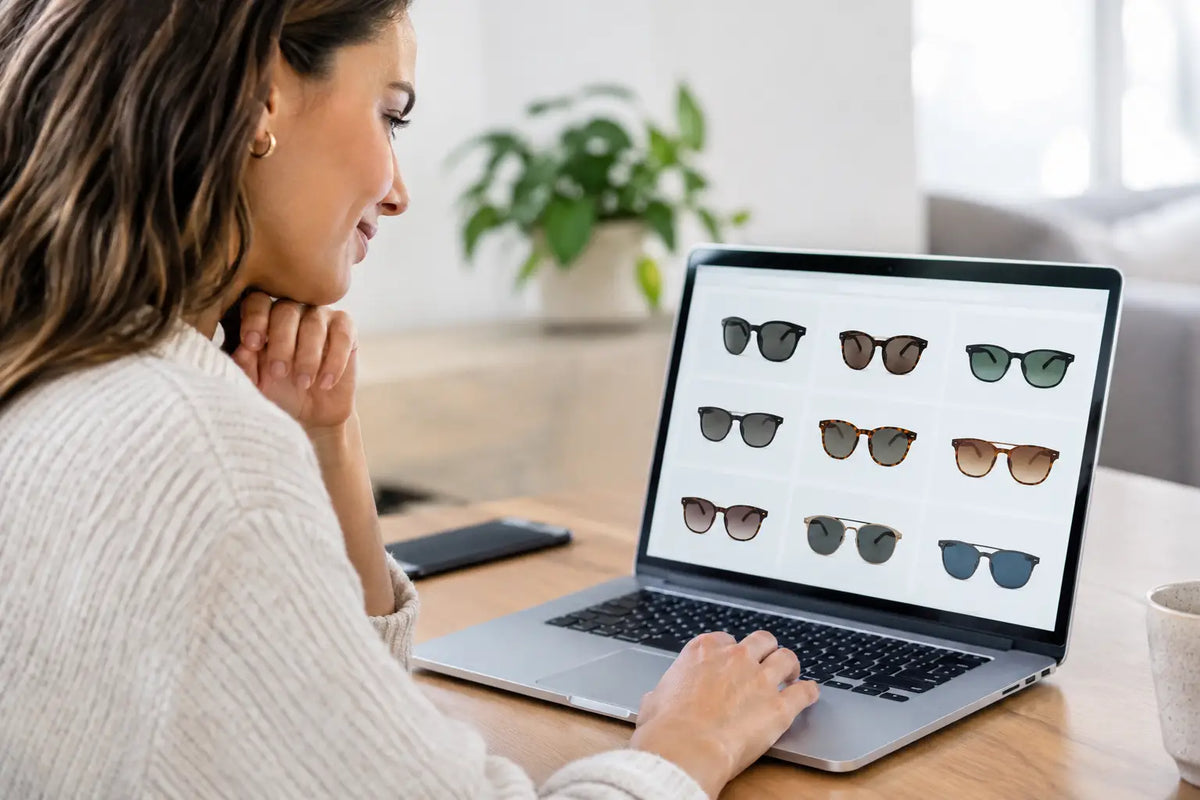 Sonnenbrille online ohne Anprobe wählen