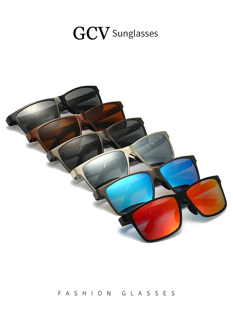 Sonnenbrille mit Aluminium-Magnesium-Rahmen – Polarisiert & UV400