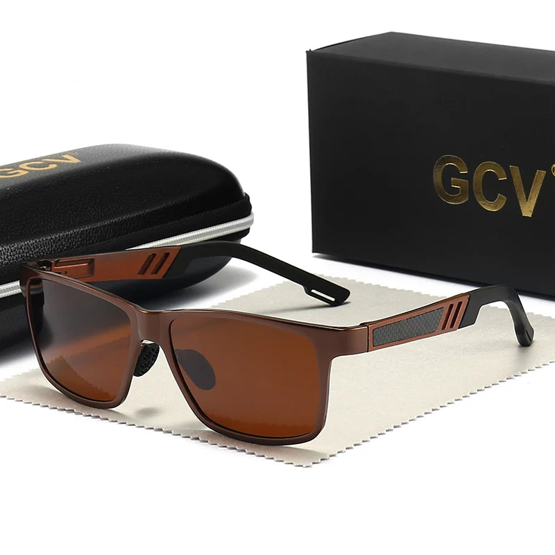 Sonnenbrille mit Aluminium-Magnesium-Rahmen – Polarisiert & UV400