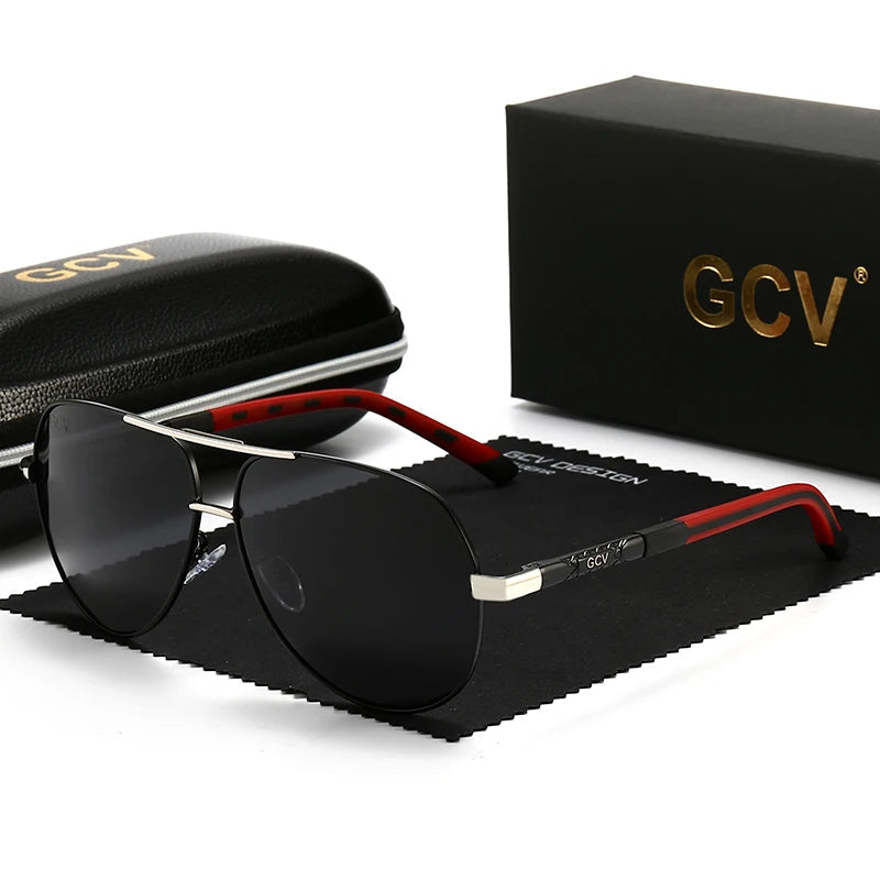 Sonnenbrille mit Aluminiumrahmen – Polarisiert & UV400