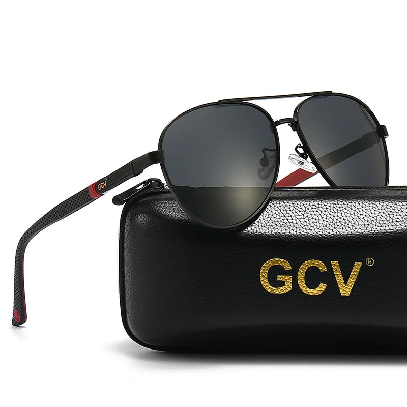 Sonnenbrille mit Metallrahmen – Polarisiert & UV400