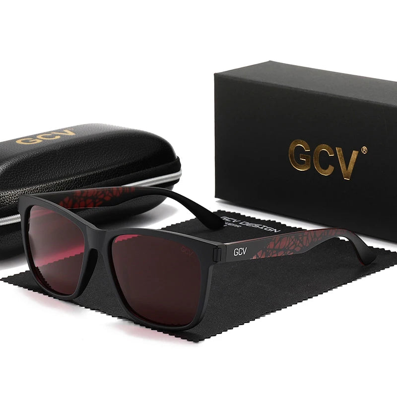 Leichte Square Sonnenbrille - UV400 & polarisiert