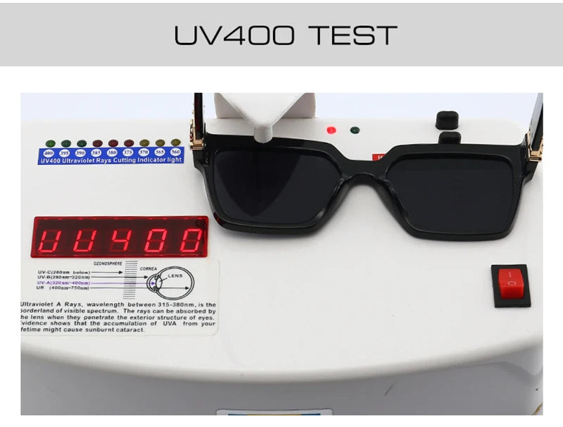 Retro Square Sonnenbrille – UV400