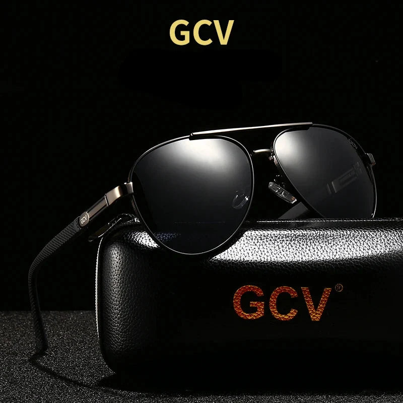 Sonnenbrille mit Metallrahmen – Polarisiert & UV400