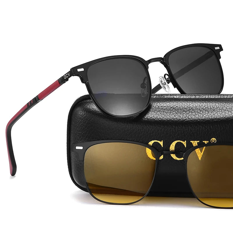 3-in-1 Magnetische Brille - Polarisiert & UV400