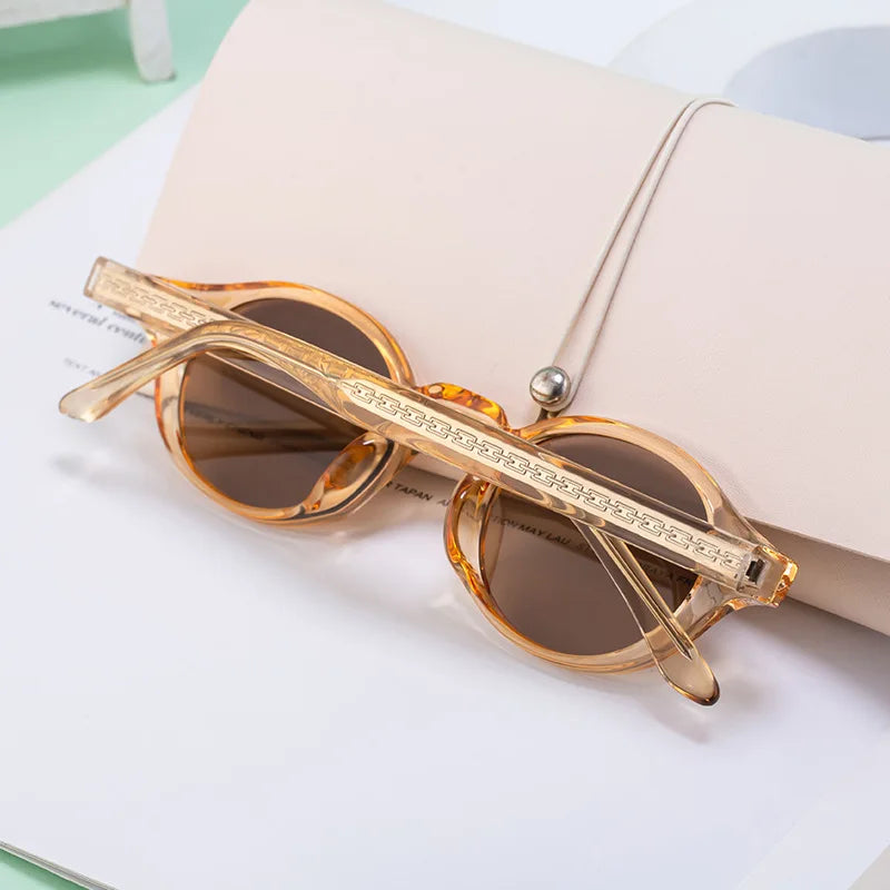 Elegante Oval Sonnenbrille – UV400