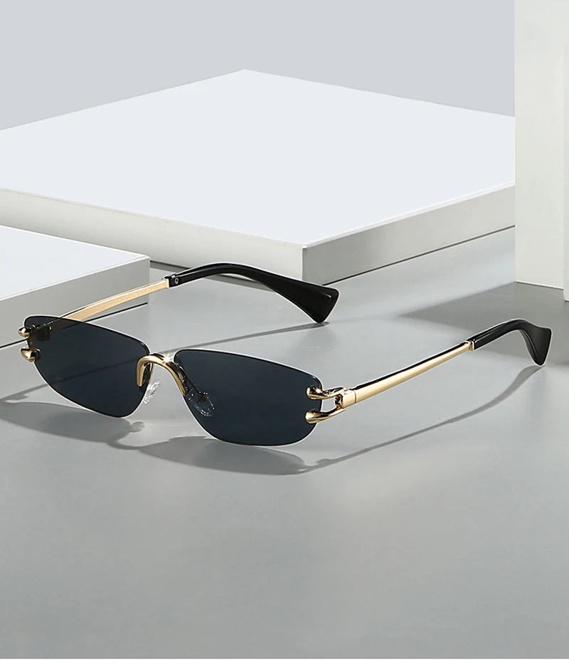 Rahmenlose Sonnenbrille - UV400