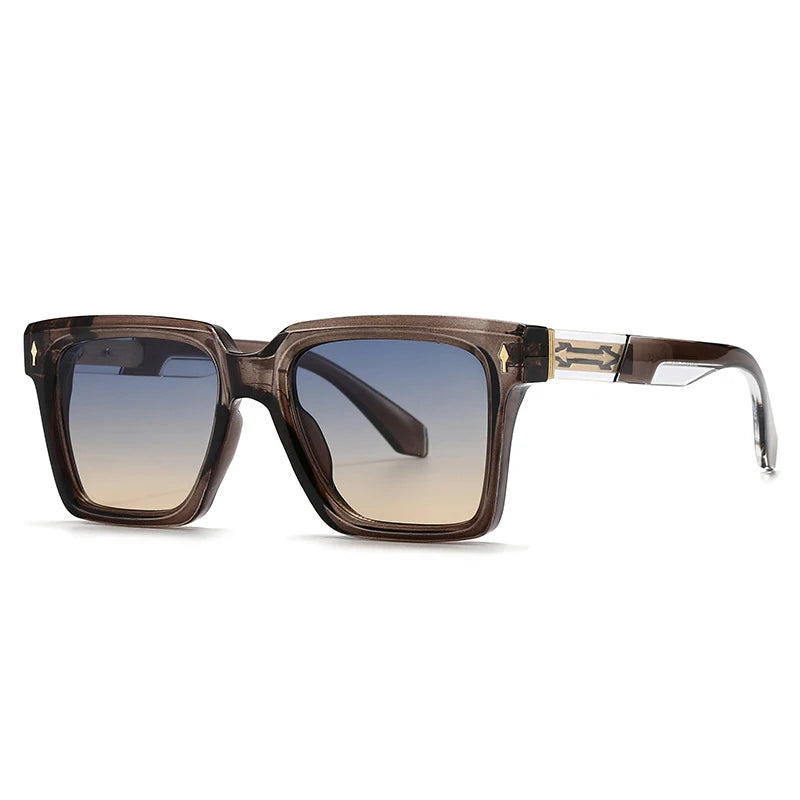 Vintage Square Sonnenbrille - UV400