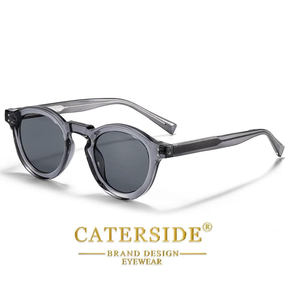 Klassische Runde Designer-Sonnenbrille – UV400