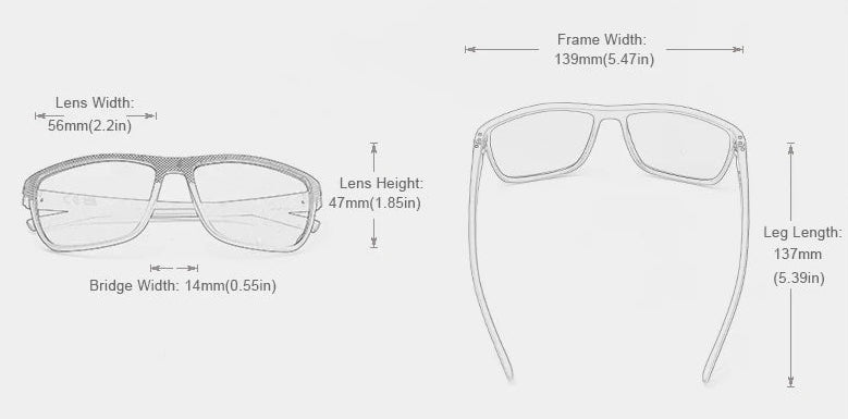 Noble11 Nightfall - Unisex Sonnenbrille Polarisiert & UV400