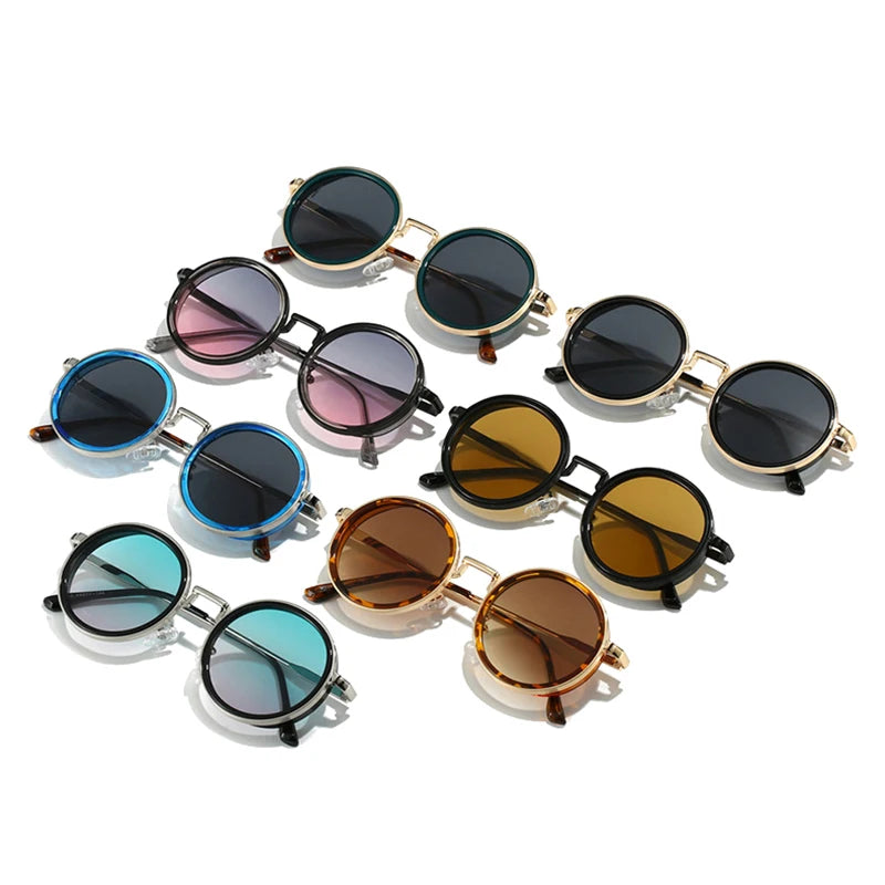 Retro Runde Sonnenbrille – UV400