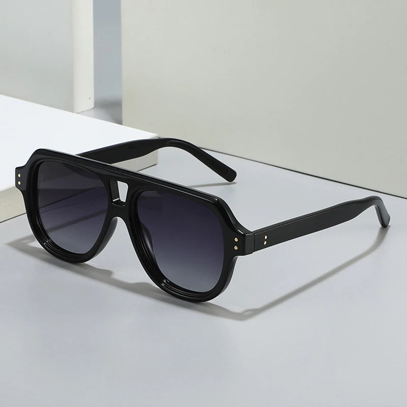 Polarisierte Sonnenbrille mit Doppelsteg – UV400