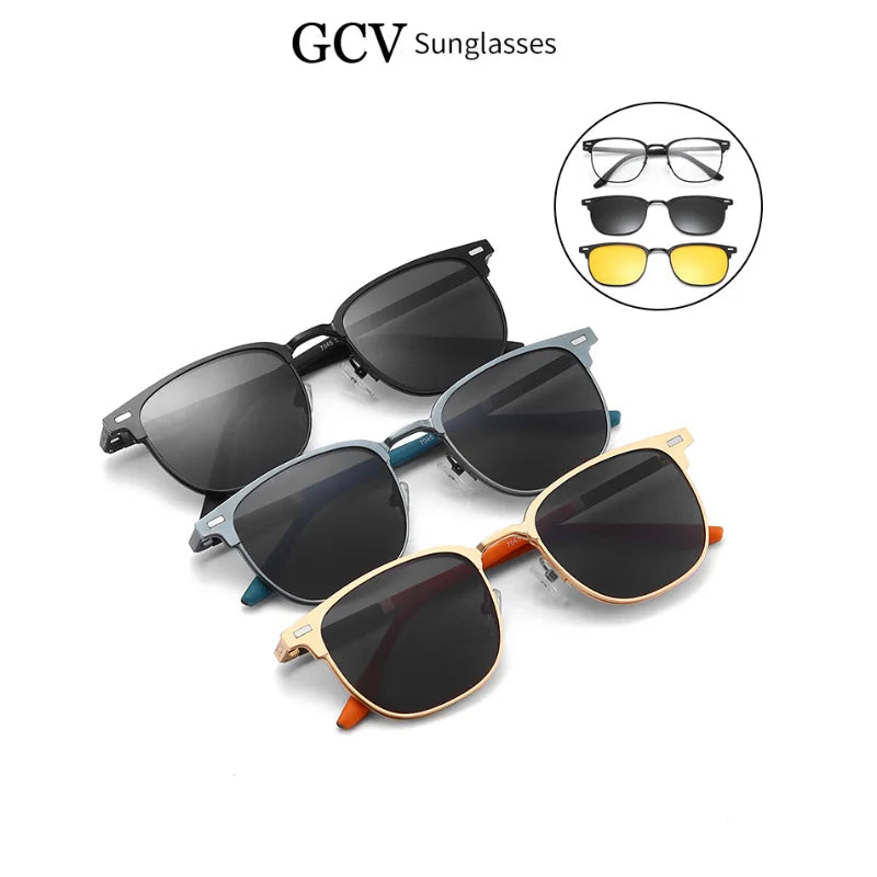3-in-1 Magnetische Brille - Polarisiert & UV400