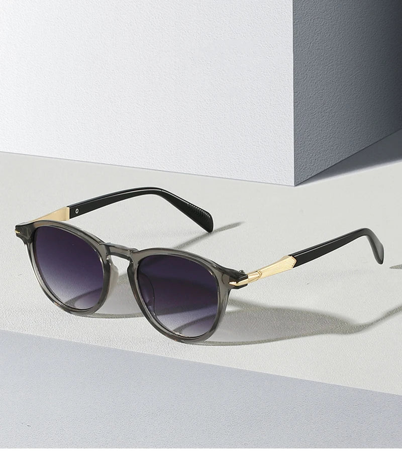 Zeitlose Round Sonnenbrille – UV400