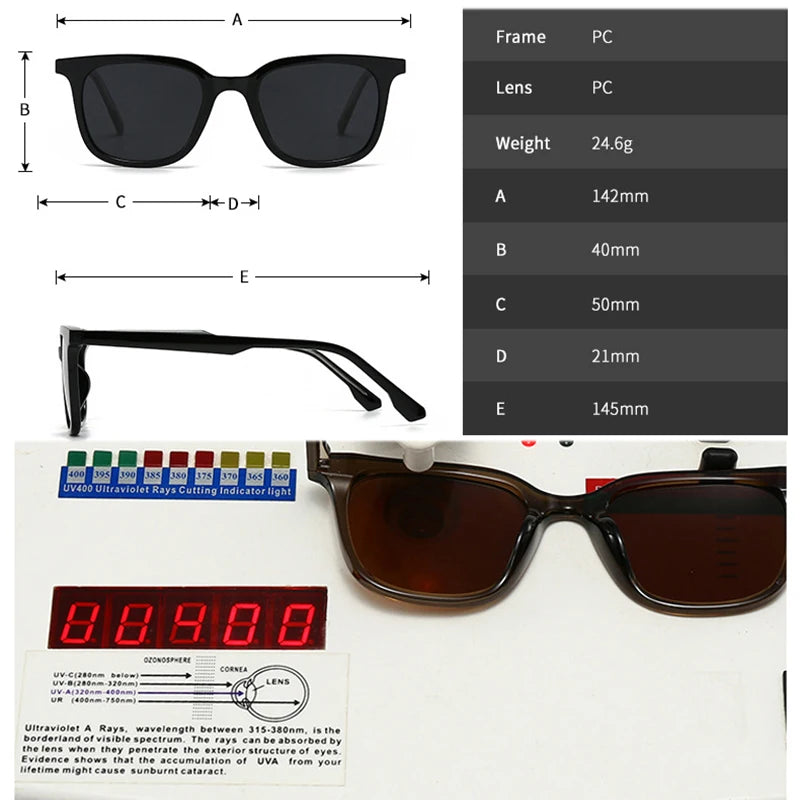 Retro Polarisierte Sonnenbrille – UV400