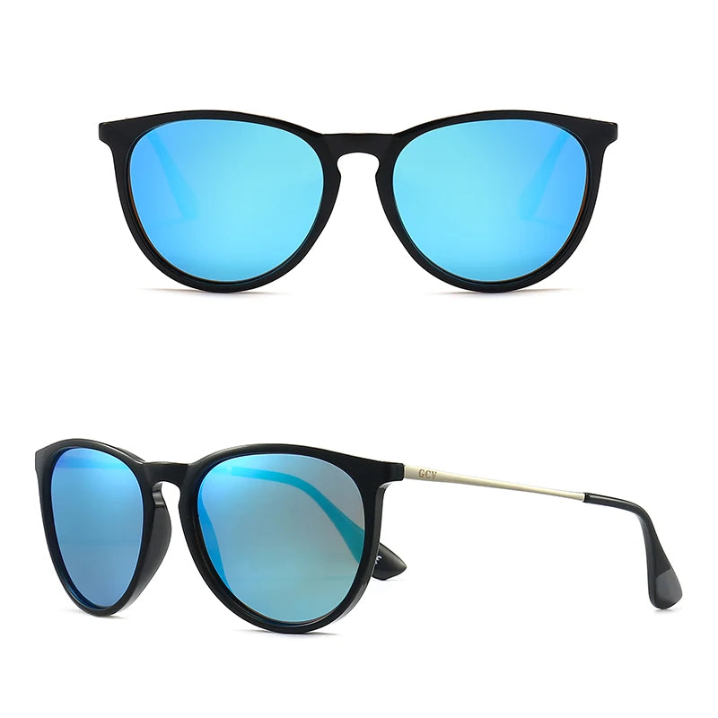 Runde Polarisierte Sonnenbrille – Polarisiert & UV400
