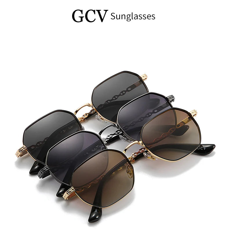 Sonnenbrille mit Metallrahmen – Polarisiert & UV400