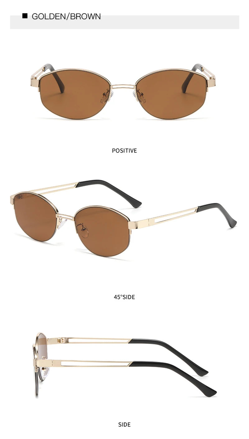 Oval-Sonnenbrille - UV400
