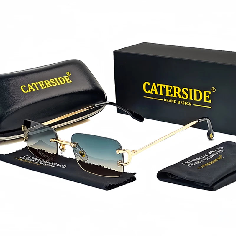 Rahmenlose Polarisierte Sonnenbrille – UV400