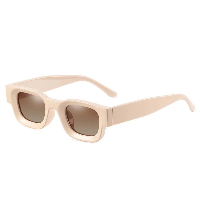 Polarisierte Vintage Square Brille – UV400