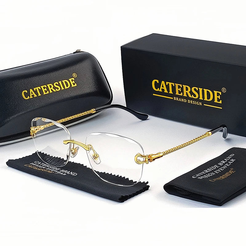 Rahmenlose Polarisierte Sonnenbrille – UV400