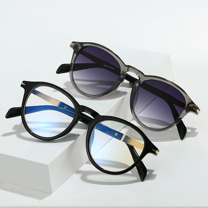 Zeitlose Round Sonnenbrille – UV400