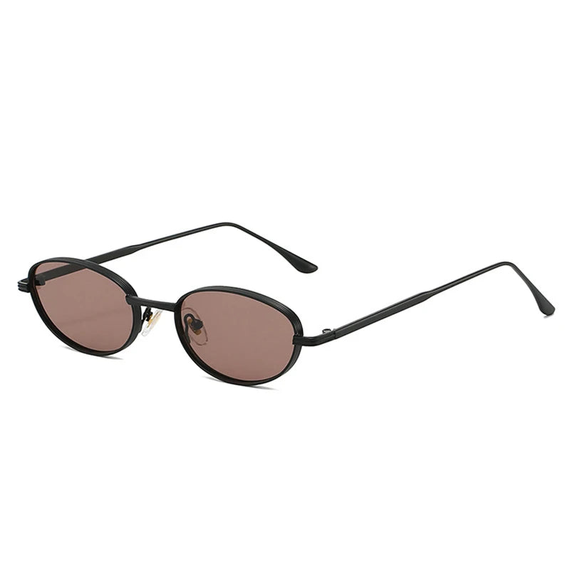 Vintage Oval Sonnenbrille – UV400