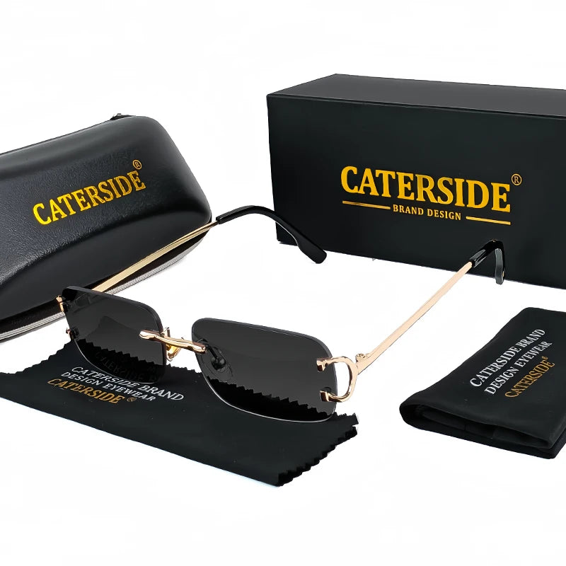 Rahmenlose Polarisierte Sonnenbrille – UV400