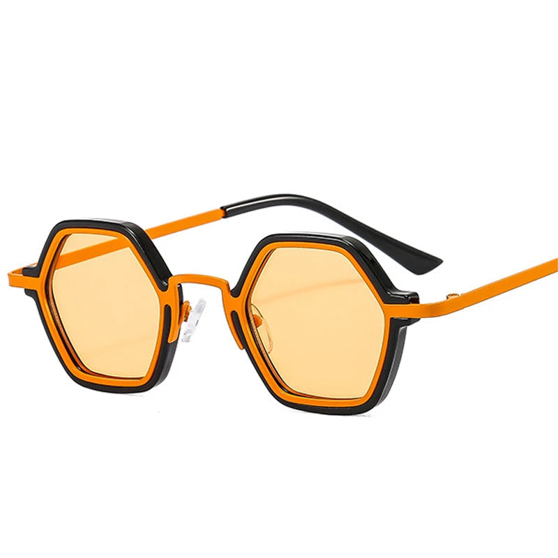 Geometrische Sonnenbrille - UV400