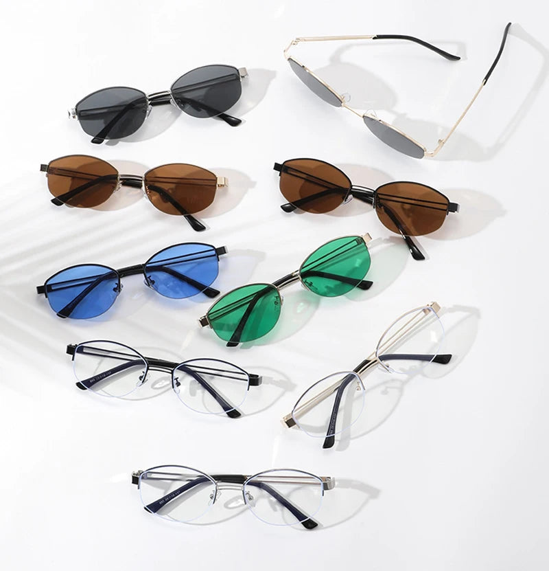 Oval-Sonnenbrille - UV400