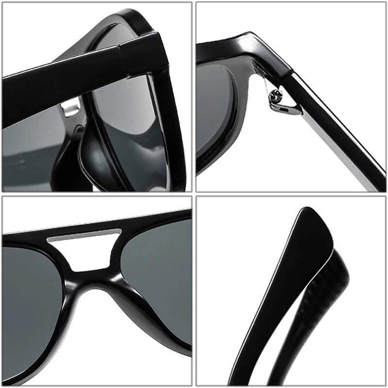Pilot Sonnenbrille mit Doppelsteg – UV400
