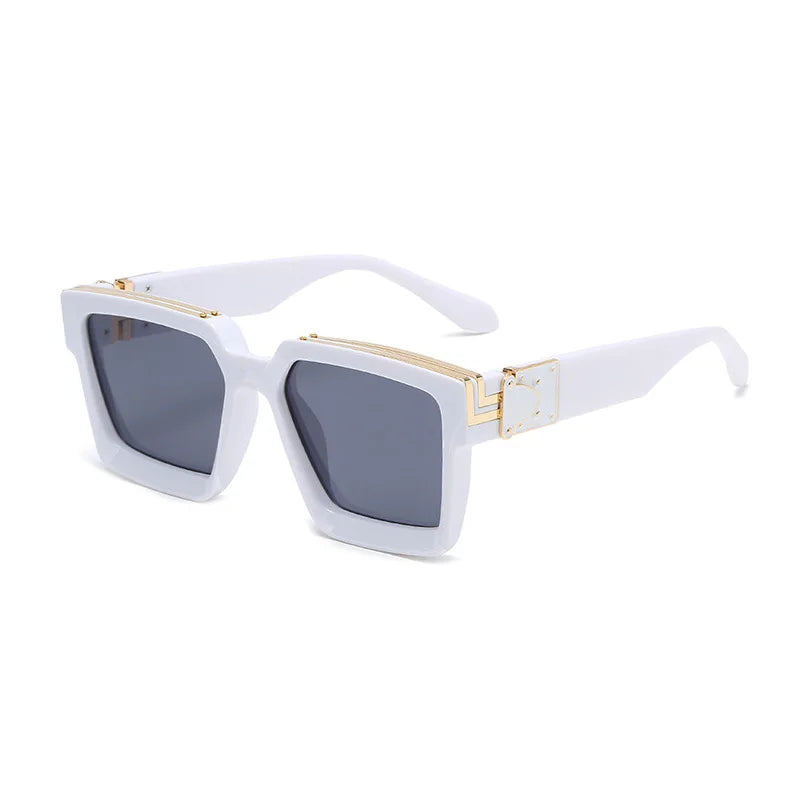 Retro Square Sonnenbrille - UV400