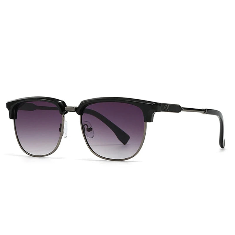Quadratische Retro-Sonnenbrille – UV400