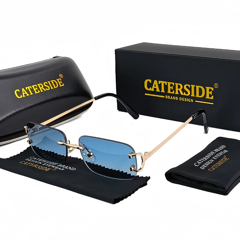 Rahmenlose Polarisierte Sonnenbrille – UV400