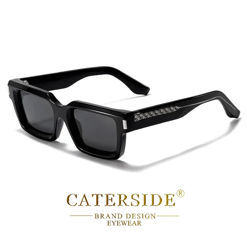 Quadratische Designer-Sonnenbrille – UV400