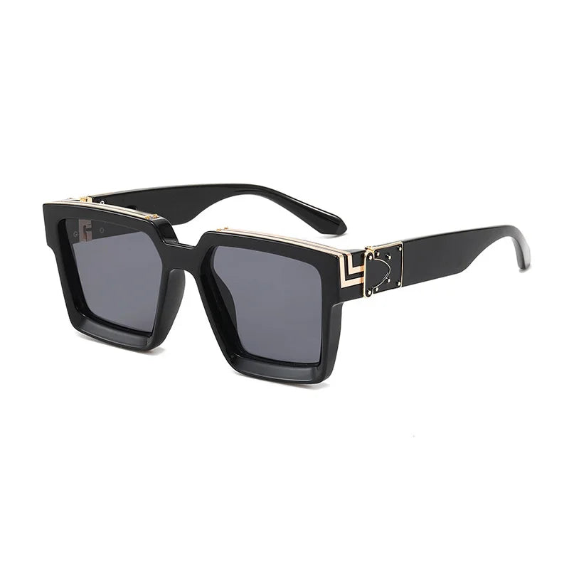 Retro Square Sonnenbrille - UV400