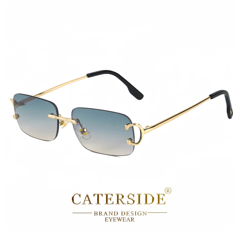 Rahmenlose Polarisierte Sonnenbrille – UV400