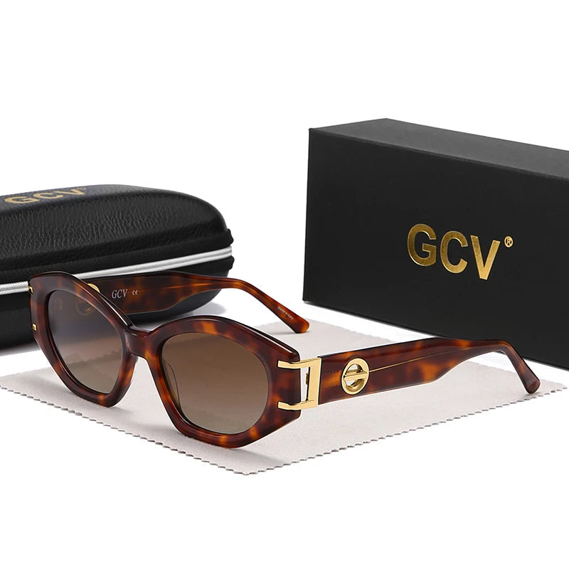 Cat-Eye Sonnenbrille aus Acetat – Polarisiert & UV400