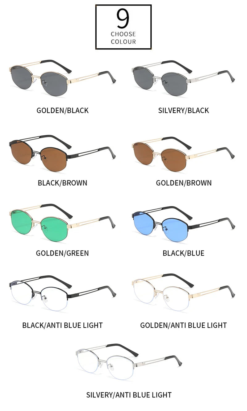 Oval-Sonnenbrille - UV400