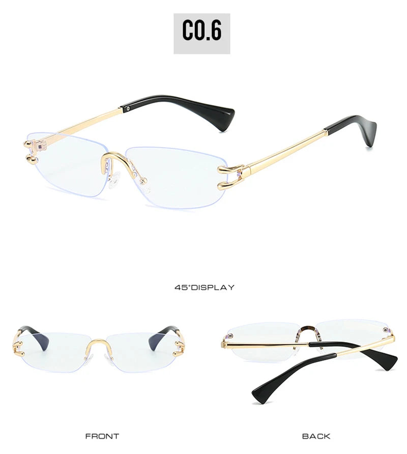 Rahmenlose Sonnenbrille - UV400