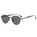 Retro Runde Metall-Sonnenbrille – UV400