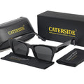 Quadratische Designer-Sonnenbrille – UV400