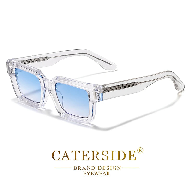 Quadratische Designer-Sonnenbrille – UV400